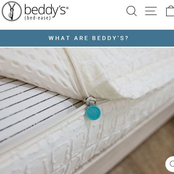 Bedding King Sized Beddys Creamstriped Never Used Poshmark